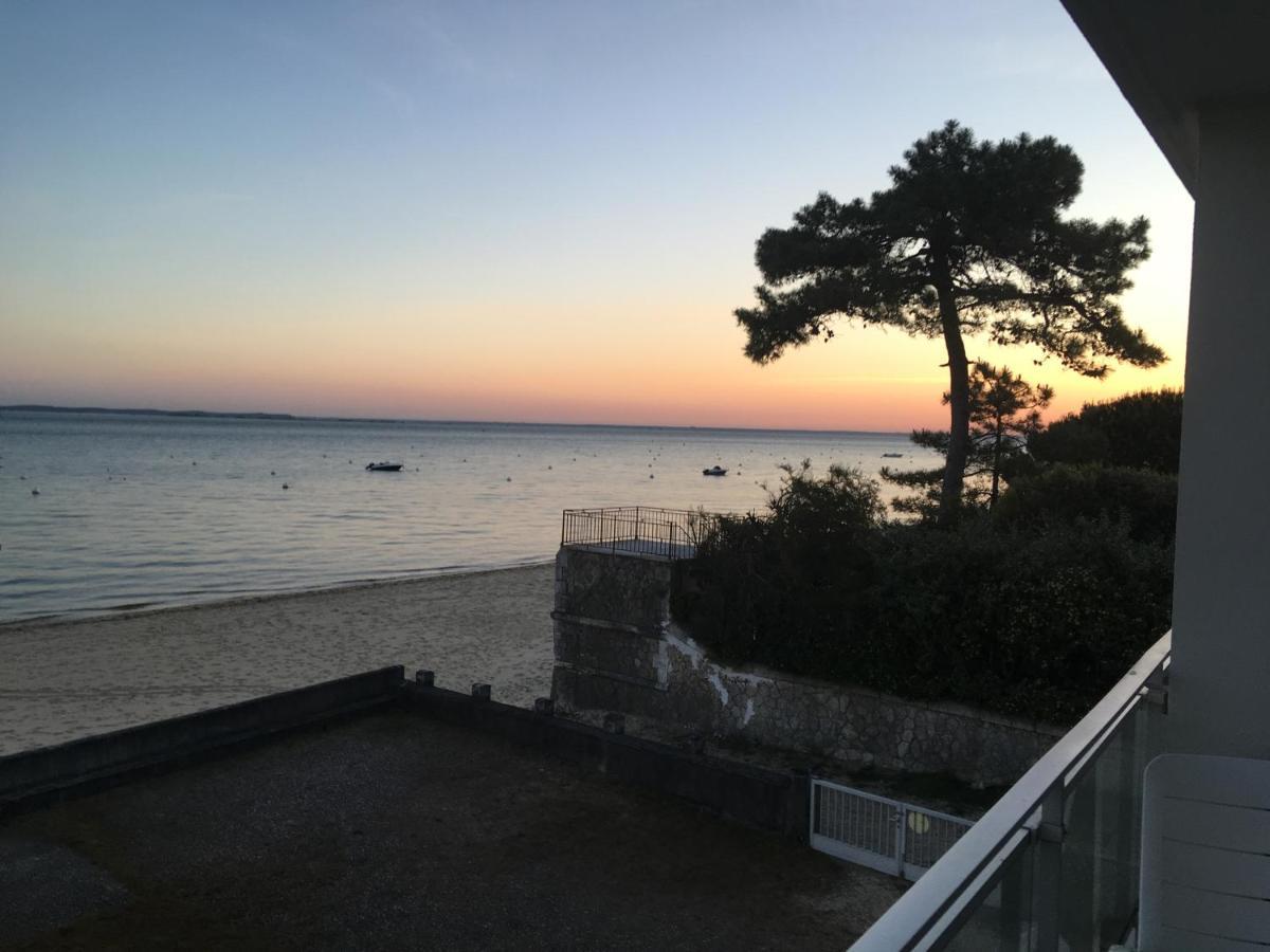 Appartement Arcachon Perreire Premiere Ligne Les Pieds Dans L Eau Vue Magnifique Sur Le Bassin Екстер'єр фото